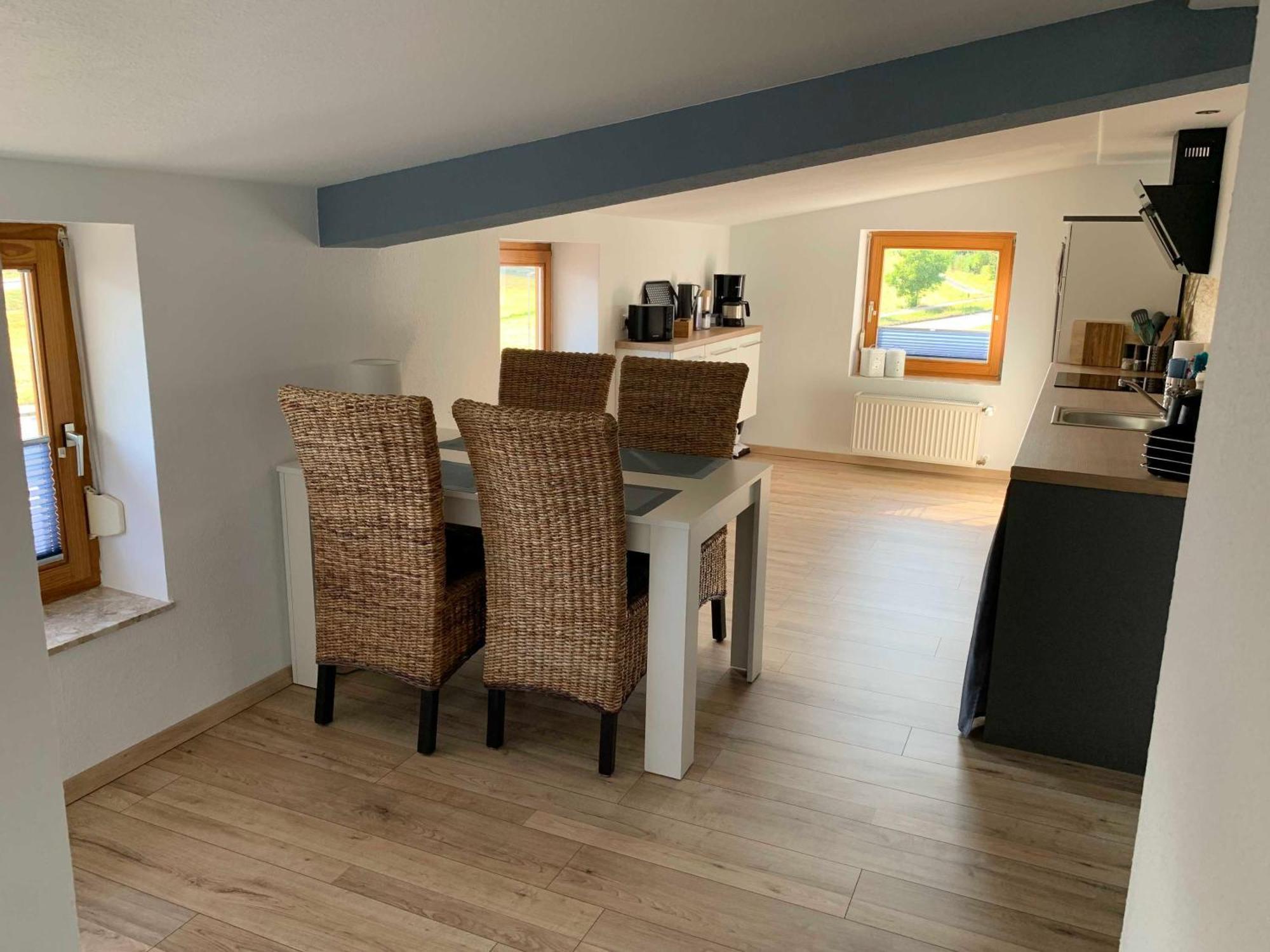 Ferienwohnung In Den Wiesen Albertshausen Exteriér fotografie